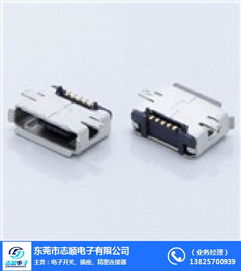 東莞市志順電子 短體USB連接器的專業制造商，與珠海USB連接器產業共同發展